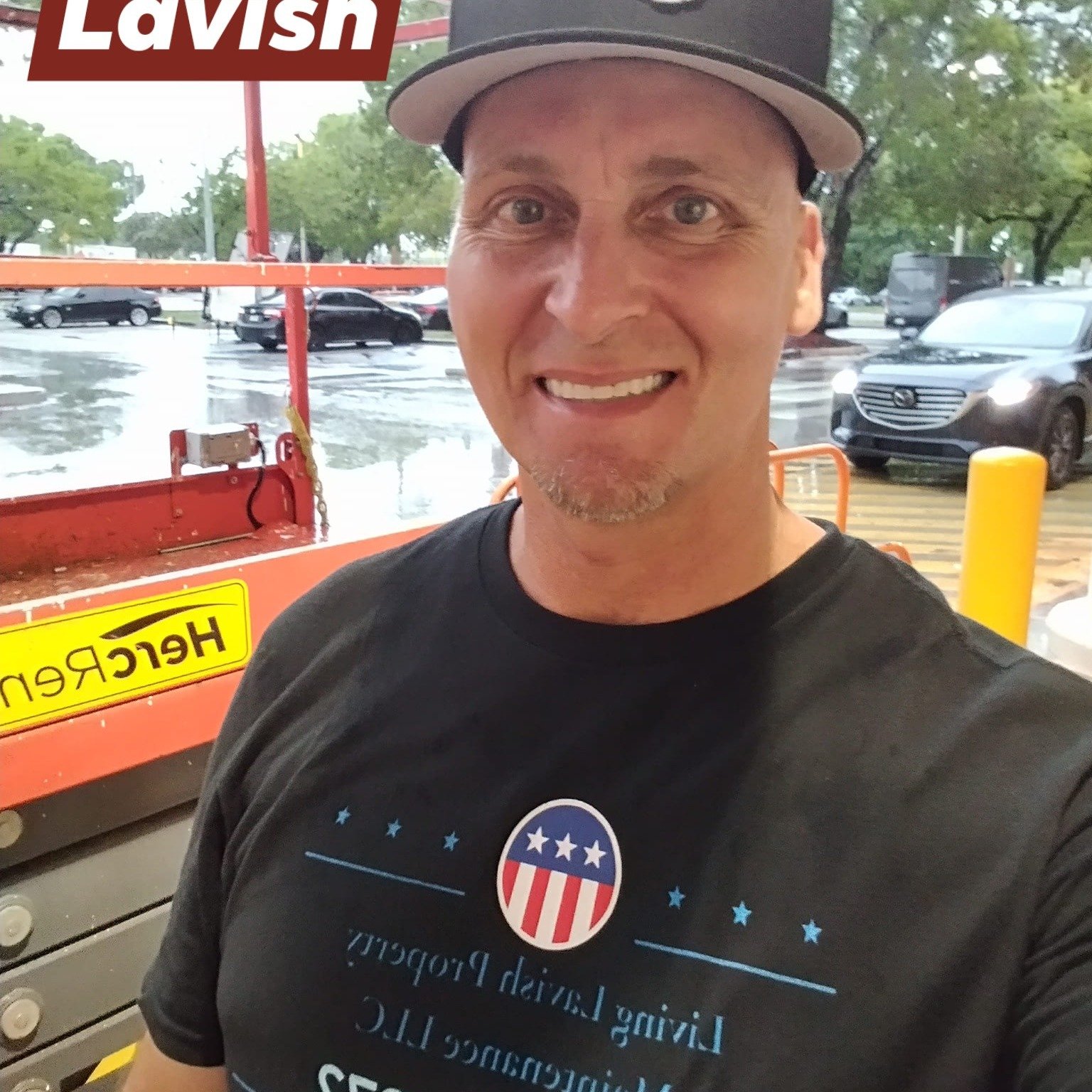 Ray Carlson owner of Living Lavish Property Maintenance LLC